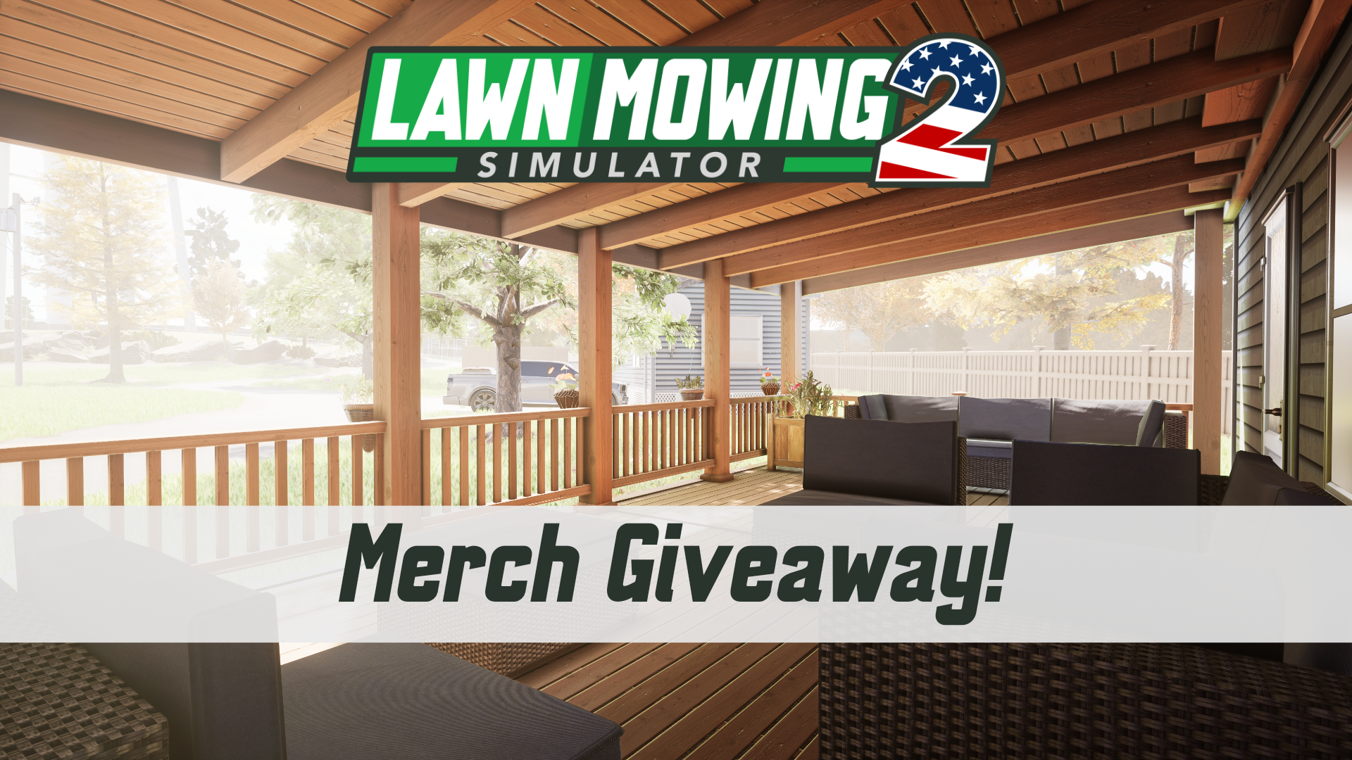 Lawn Mowing Simulator 2 Merch Giveaway